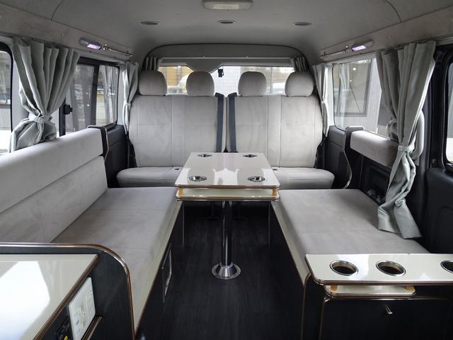 ハイエースワゴン かーいんてりあ高橋 リラックスワゴン 4WD 3ナンバー キャンピングカー FFヒーター ツインサブ 1500Wインバーター スタッドレスタイヤ付き(33枚目)