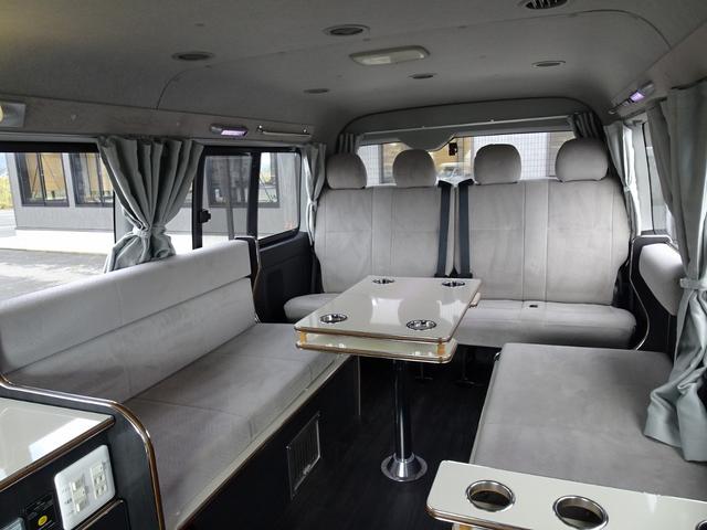 ハイエースワゴン かーいんてりあ高橋 リラックスワゴン 4WD 3ナンバー キャンピングカー FFヒーター ツインサブ 1500Wインバーター スタッドレスタイヤ付き(34枚目)