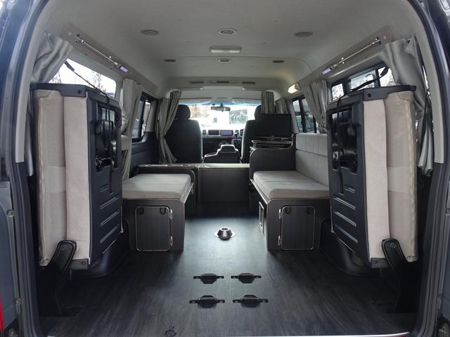 ハイエースワゴン かーいんてりあ高橋 リラックスワゴン 4WD 3ナンバー キャンピングカー FFヒーター ツインサブ 1500Wインバーター スタッドレスタイヤ付き(58枚目)