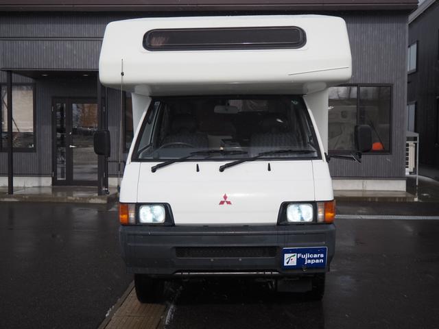 デリカトラック 　バンテック　ＪＢ５００　５ＭＴ　４ＷＤ　ＮＯｘ・ＰＭ不適合　ＦＦヒーター　温水ボイラー　サイドオーニング　８ナンバー　キャンピングカー（2枚目）