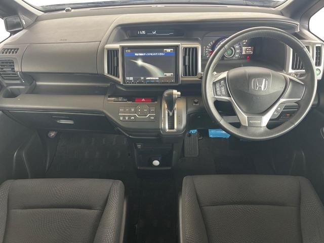 ステップワゴンスパーダ パワーエディション 純正SDナビ 禁煙車 後席モニター 両側電動スライドドア バックカメラ スマートキー HIDヘッド ビルトインETC オートライト オートエアコン 純正16インチアルミホイール CD DVD再生(2枚目)