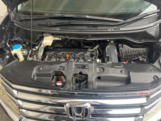 ステップワゴンスパーダ パワーエディション 純正SDナビ 禁煙車 後席モニター 両側電動スライドドア バックカメラ スマートキー HIDヘッド ビルトインETC オートライト オートエアコン 純正16インチアルミホイール CD DVD再生(19枚目)