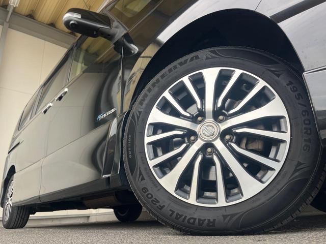 セレナ ハイウェイスターS-HVアドバンスドセーフティパック 両側電動ドア 全周囲カメラ 衝突被害軽減システム 禁煙車 コーナーセンサー スマートキー LEDヘッド ビルトインETC クルコン 車線逸脱警報 オートライト オートエアコン 純正16インチアルミ(14枚目)