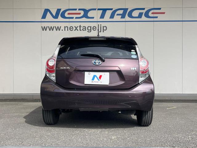 アクア S 純正SDナビ バックカメラ 禁煙車 スマートキー ETC オートエアコン Bluetooth CD DVD再生 フルセグ(15枚目)