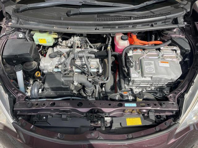 アクア S 純正SDナビ バックカメラ 禁煙車 スマートキー ETC オートエアコン Bluetooth CD DVD再生 フルセグ(18枚目)