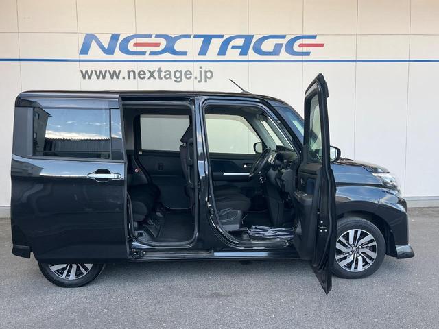 ルーミー カスタムG 両側電動ドア SDナビ バックカメラ 衝突被害軽減システム レーダークルーズ 禁煙車 コーナーセンサー スマートキー LEDヘッド ETC オートライト オートエアコン 純正14インチアルミ(44枚目)