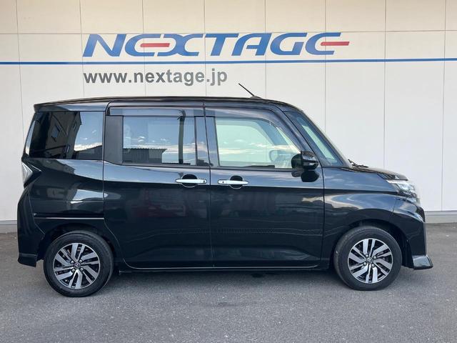 ルーミー カスタムG 両側電動ドア SDナビ バックカメラ 衝突被害軽減システム レーダークルーズ 禁煙車 コーナーセンサー スマートキー LEDヘッド ETC オートライト オートエアコン 純正14インチアルミ(45枚目)