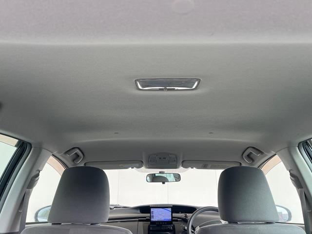 プリウス S SDナビ バックカメラ 禁煙車 ドラレコ コーナーセンサー スマートキー ビルトインETC オートライト オートエアコン 純正17インチアルミ Bluetooth CD DVD再生(34枚目)