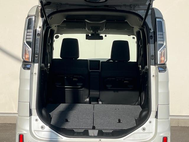 スペーシアカスタム ハイブリッドＸＳターボ　両側電動ドア　純正ＳＤナビ　全周囲カメラ　衝突被害軽減システム　ハーフレザーシート　シートヒーター　ドラレコ　コーナーセンサー　スマートキー　ＬＥＤヘッド　ビルトインＥＴＣ　クルコン　車線逸脱警報（12枚目）