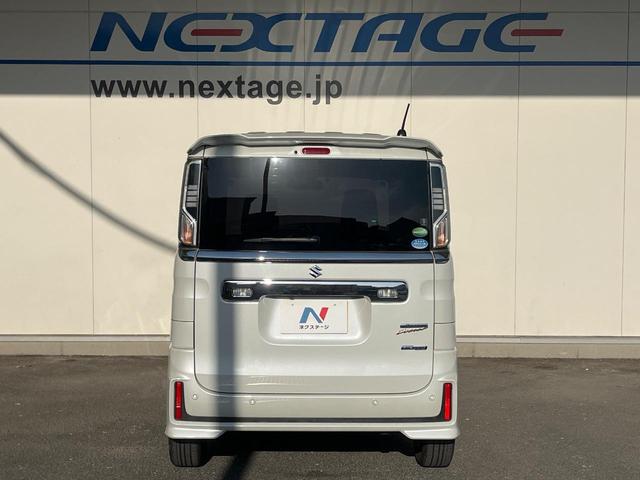 スペーシアカスタム ハイブリッドＸＳターボ　両側電動ドア　純正ＳＤナビ　全周囲カメラ　衝突被害軽減システム　ハーフレザーシート　シートヒーター　ドラレコ　コーナーセンサー　スマートキー　ＬＥＤヘッド　ビルトインＥＴＣ　クルコン　車線逸脱警報（16枚目）