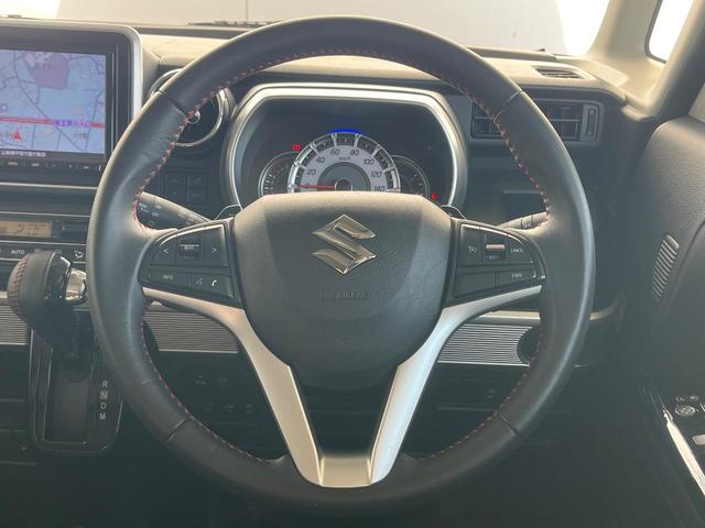 スペーシアカスタム ハイブリッドＸＳターボ　両側電動ドア　純正ＳＤナビ　全周囲カメラ　衝突被害軽減システム　ハーフレザーシート　シートヒーター　ドラレコ　コーナーセンサー　スマートキー　ＬＥＤヘッド　ビルトインＥＴＣ　クルコン　車線逸脱警報（30枚目）