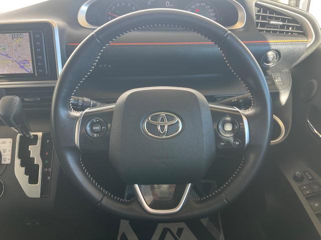 シエンタ ファンベースG 両側電動ドア 純正SDナビ 全周囲カメラ 衝突被害軽減システム 禁煙車 コーナーセンサー スマートキー ビルトインETC オートハイビーム 車線逸脱警報 オートエアコン Bluetooth CD(27枚目)