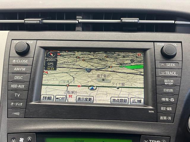 プリウス Ｇツーリングセレクションレザーパッケージ　純正ＳＤナビ　レーダークルーズ　禁煙車　レザーシート　スマートキー　ＬＥＤヘッド　ビルトインＥＴＣ　純正１７インチアルミ　オートエアコン　ＣＤ　フルセグ（21枚目）