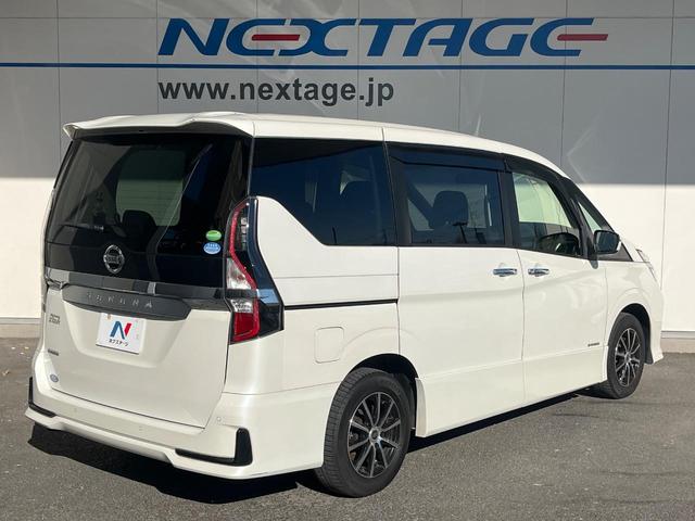 セレナ ハイウェイスターV 両側電動ドア DVDナビ バックカメラ 衝突被害軽減システム 禁煙車 ドラレコ スマートキー LEDヘッド ビルトインETC クルコン オートライト オートエアコン リアエアコン Bluetooth(17枚目)