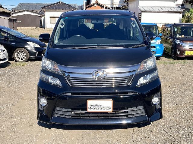 ヴェルファイア 2.4Z Sキー ETC ナビ Bluetooth Bカメラ フォグ HID 片側Pスラ(6枚目)