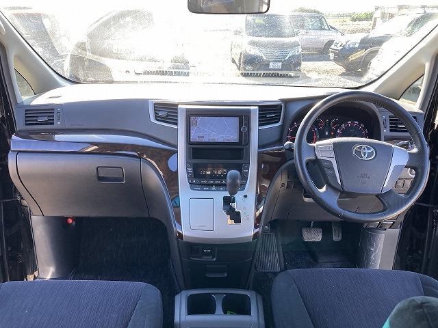 ヴェルファイア 2.4Z Sキー ETC ナビ Bluetooth Bカメラ フォグ HID 片側Pスラ(13枚目)