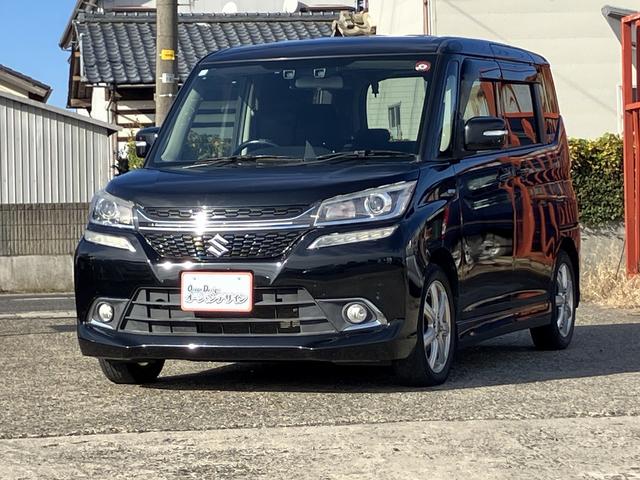 ソリオバンディット ハイブリッドMV 4WD Sキー Pスタート istop ETC ステアリングリモコン クルコン ナビ ワンセグ CD DVD Bluetooth HID フォグ アルミ 片側Pスラ(5枚目)