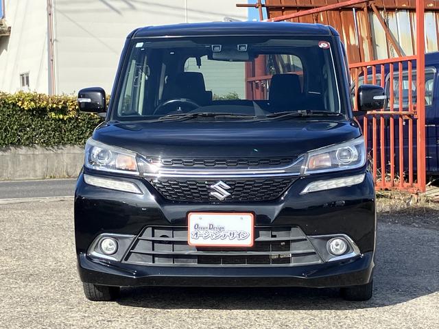 ソリオバンディット ハイブリッドMV 4WD Sキー Pスタート istop ETC ステアリングリモコン クルコン ナビ ワンセグ CD DVD Bluetooth HID フォグ アルミ 片側Pスラ(6枚目)