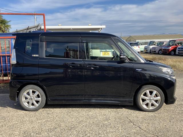 ソリオバンディット ハイブリッドMV 4WD Sキー Pスタート istop ETC ステアリングリモコン クルコン ナビ ワンセグ CD DVD Bluetooth HID フォグ アルミ 片側Pスラ(8枚目)