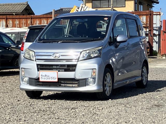 ムーヴ カスタム X SA Sキー Pスタート istop ETC ナビ フルセグ CD Bluetooth HID フォグ アルミ オートライト(5枚目)