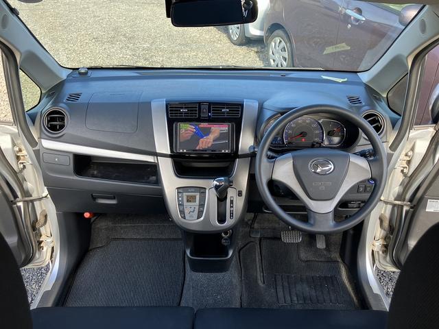 ムーヴ カスタム X SA Sキー Pスタート istop ETC ナビ フルセグ CD Bluetooth HID フォグ アルミ オートライト(13枚目)