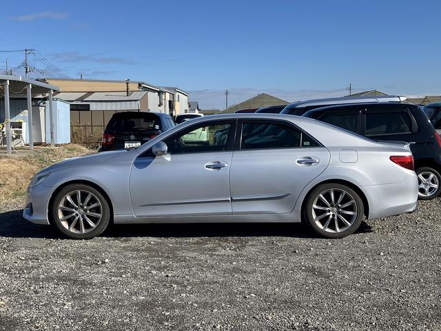 マークX 350S Sキー Pスタート クルコン MTモード ナビ フルセグ CD DVD Bluetooth ステアリングリモコン HID フォグ アルミ オートライト 電動シート(13枚目)