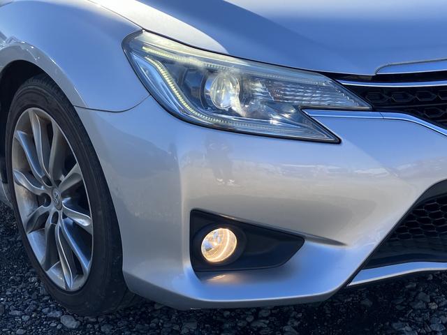 マークX 350S Sキー Pスタート クルコン MTモード ナビ フルセグ CD DVD Bluetooth ステアリングリモコン HID フォグ アルミ オートライト 電動シート(39枚目)