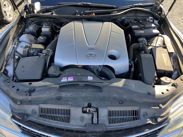 マークX 350S Sキー Pスタート クルコン MTモード ナビ フルセグ CD DVD Bluetooth ステアリングリモコン HID フォグ アルミ オートライト 電動シート(51枚目)