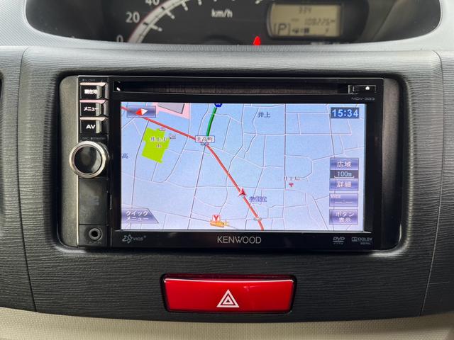 ムーヴ X 4WD スマートキー プッシュスタート 社外ナビ ワンセグテレビ エンジンスターター オートエアコン アイドリングストップ ライトレベライザー 電動格納ドアミラー メンテナンスノート 取扱説明書(12枚目)