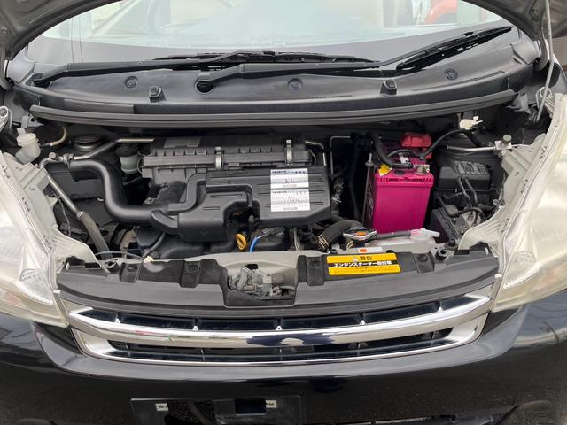 ムーヴ X 4WD スマートキー プッシュスタート 社外ナビ ワンセグテレビ エンジンスターター オートエアコン アイドリングストップ ライトレベライザー 電動格納ドアミラー メンテナンスノート 取扱説明書(24枚目)