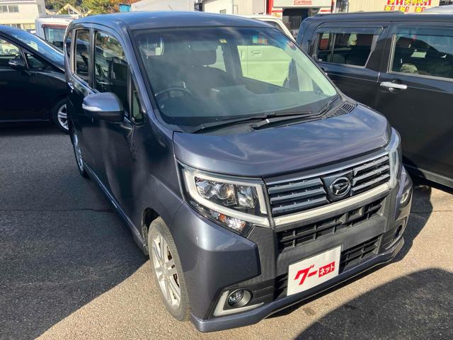 ムーヴ カスタム RS ハイパーSA 4WD ETC ナビ 衝突被害軽減システム オートライト LEDヘッドランプ スマートキー アイドリングストップ 電動格納ミラー シートヒーター ベンチシート ターボ CVT 盗難防止システム ABS(14枚目)