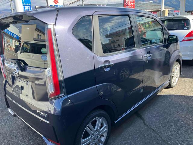 ムーヴ カスタム RS ハイパーSA 4WD ETC ナビ 衝突被害軽減システム オートライト LEDヘッドランプ スマートキー アイドリングストップ 電動格納ミラー シートヒーター ベンチシート ターボ CVT 盗難防止システム ABS(23枚目)