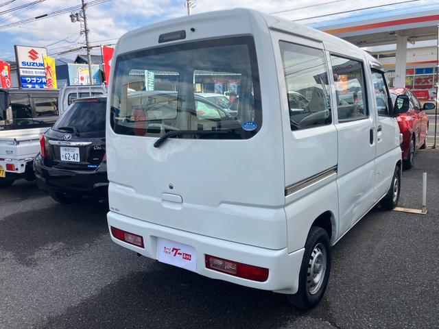 ミニキャブバン ＣＤ　ハイルーフ　４ＷＤ　オートマ　両側スライドドア　エアコン　ライトレベライザー　走行距離５．５万キロ　車検令和９年５月まで　修復歴無し　ホワイト（14枚目）