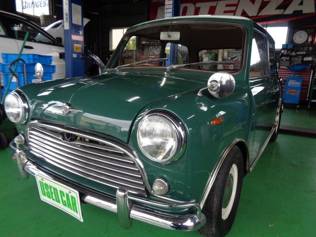 ＭＩＮＩ 　オースチンモーリス　日英自動車ディーラー車　１０００ｃｃ１９７５年　１０インチアルミ　センターマフラー（5枚目）