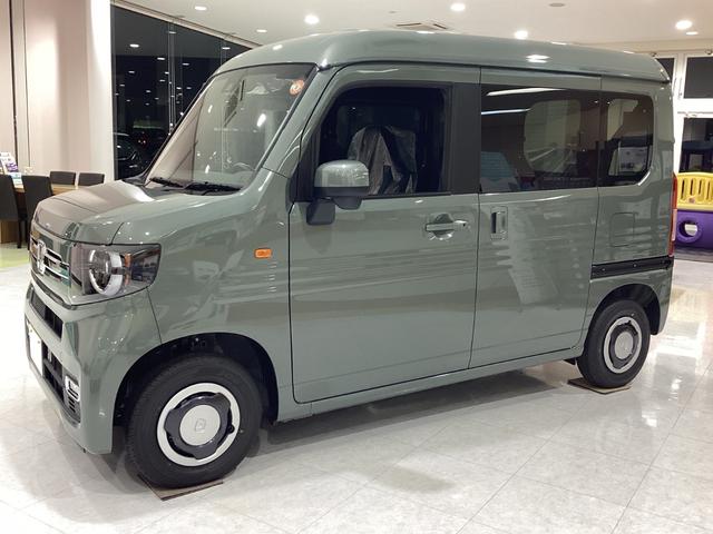N-VAN ファン・ターボ 届出済未使用車 両側スライドドア オートエアコン プッシュスタート(4枚目)