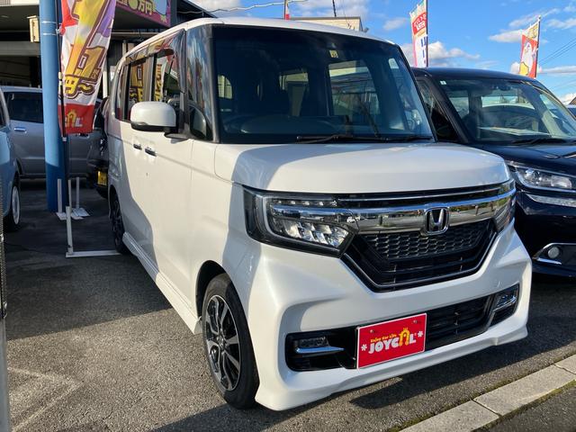 N-BOXカスタム G・Lホンダセンシング 片側パワースライドドア 地デジナビ Bluetoothオーディオ バックカメラ ETC クリアランスソナー(3枚目)