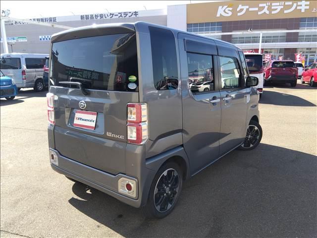 ウェイク GターボリミテッドSAIII☆4WD☆禁煙車☆試乗できます☆ 4WD☆メモリーナビ☆TV☆Bluetooth☆パノラマモニター☆スマートアシスト3☆両側パワスラ☆オートハイビーム☆LEDヘッドライト☆LEDフォグランプ☆エコアイドル☆ETC☆シートヒーター☆禁煙(3枚目)