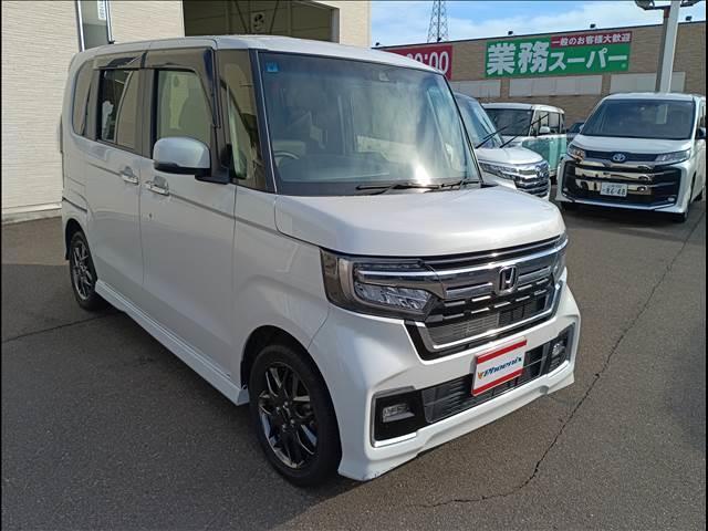 Ｎ－ＢＯＸ Ｌ・ターボ４ＷＤ☆禁煙☆走行５．７万キロ☆試乗出来ます☆　４ＷＤ☆モデューロアルミ☆純正８型ナビ☆ＴＶ☆バックカメラ☆両側パワスラ☆衝突軽減ブレーキ☆レーダークルーズ☆ＬＫＡＳ☆オートハイビーム☆パドルシフト☆ハーフレザーシート☆前席シートヒーター試乗ＯＫ☆（8枚目）