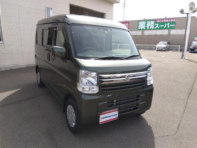 エブリイ ジョインターボ☆４ＷＤ☆ハイルーフ☆軽減ブレーキ☆試乗ＯＫ☆　☆４ＷＤ☆ターボ☆走行２．７万ＫＭ☆ハイルーフ☆デュアルカメラブレーキサポート☆横滑り防止☆ナビ☆フルセグＴＶ☆ＤＶＤ再生☆ブルートゥース☆キーレスキー☆両側スライドドア☆コーナーソナー☆試乗出来ます（4枚目）