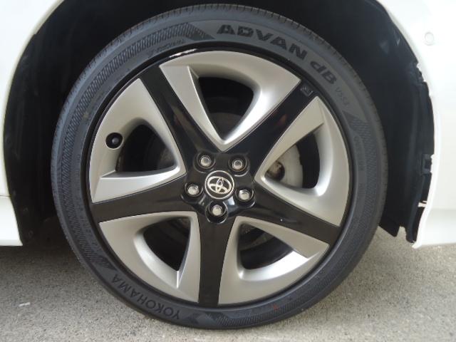 プリウス Aプレミアム ツーリングセレクション 4WD セーフティセンス 純正ナビ地デジ バックカメラ レザーシート パワーシート エアーシート シートヒター LEDヘッドライト ETC クルーズコントロール 純正17インチアルミ スマートキー(10枚目)