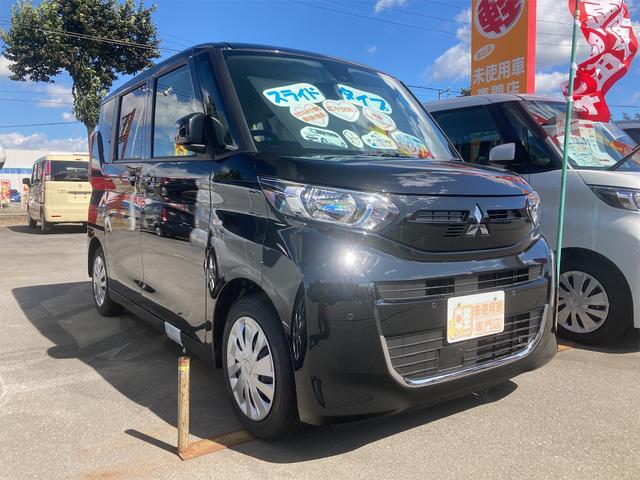 ｅＫスペース Ｍ　届出済未使用車　ＣＶＴ　両側スライドドア　アルミホイール　パワーウィンドウ　運転席・助手席・サイドエアバッグ　横滑り防止　電動格納ドアミラー　アイドリングストップ　クリアランスソナー（3枚目）