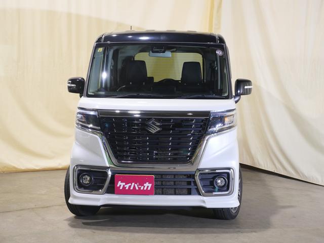 スペーシアカスタム ハイブリッドＸＳ　Ｂｌｕｅｔｏｏｔｈ接続対応　社外メモリナビ／フルセグＴＶ　ＬＥＤヘッドライト／フォグランプ　両側パワースライドドア　スマートキー　純正アルミホイール（5枚目）