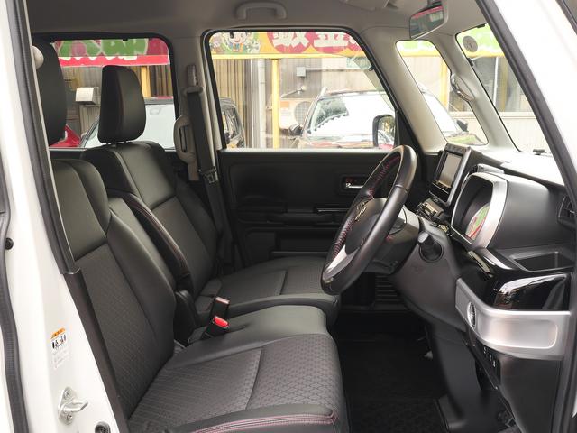 スペーシアカスタム ハイブリッドＸＳ　Ｂｌｕｅｔｏｏｔｈ接続対応　社外メモリナビ／フルセグＴＶ　ＬＥＤヘッドライト／フォグランプ　両側パワースライドドア　スマートキー　純正アルミホイール（17枚目）