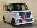 スペーシアカスタム ハイブリッドＸＳ　Ｂｌｕｅｔｏｏｔｈ接続対応　社外メモリナビ／フルセグＴＶ　ＬＥＤヘッドライト／フォグランプ　両側パワースライドドア　スマートキー　純正アルミホイール（7枚目）