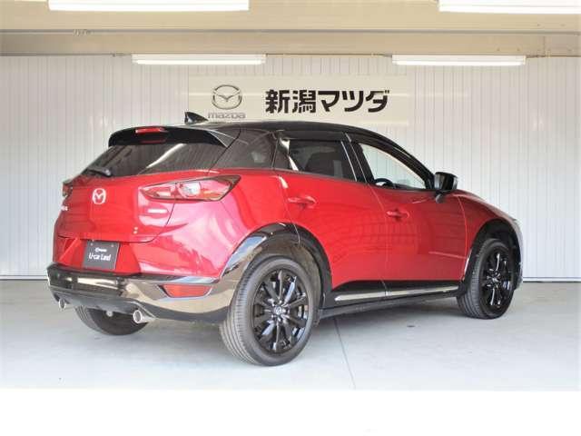 ＣＸ－３ １５Ｓ　スーパー　エッジー　３６０°カメラ　衝突軽減ブレーキ　クルコン　横滑り防止装置　障害物センサー　シートヒーター　ＥＴＣ　ナビ　ＴＶ　ＣＤ　ＤＶＤ　Ｂｌｕｅｔｏｏｔｈ　パワーシート　ＬＥＤヘッドライト　１８インチアルミ（4枚目）