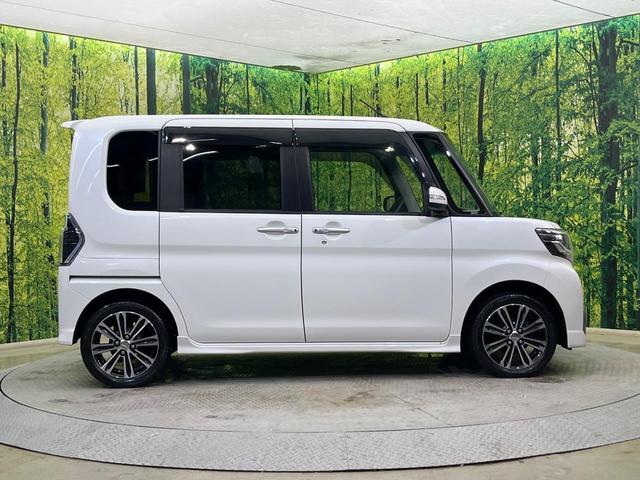 タント カスタムＲＳ　トップエディションＳＡＩＩＩ　ターボ　両側電動ドア　ＳＤナビ　バックカメラ　衝突被害軽減システム　禁煙車　ハーフレザーシート　シートヒーター　スマートキー　ＬＥＤヘッド　ＥＴＣ　オートハイビーム　車線逸脱警報　Ｂｌｕｅｔｏｏｔｈ（21枚目）
