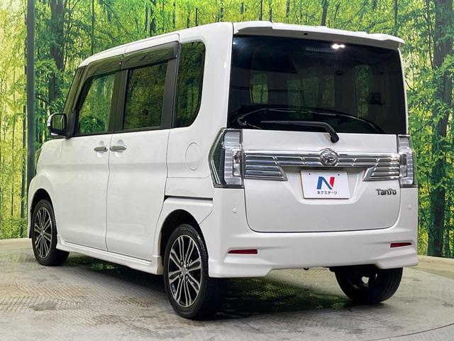 タント カスタムＲＳ　トップエディションＳＡＩＩＩ　ターボ　両側電動ドア　ＳＤナビ　バックカメラ　衝突被害軽減システム　禁煙車　ハーフレザーシート　シートヒーター　スマートキー　ＬＥＤヘッド　ＥＴＣ　オートハイビーム　車線逸脱警報　Ｂｌｕｅｔｏｏｔｈ（24枚目）