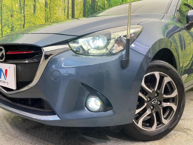 デミオ XDツーリング 4WD 純正ナビ バックカメラ ヘッドアップディスプレイ ブラインドスポットモニター 衝突被害軽減 禁煙車 前後ドラレコ コーナーセンサー LEDヘッド ETC クルコン 車線逸脱警報 オートエアコン(12枚目)