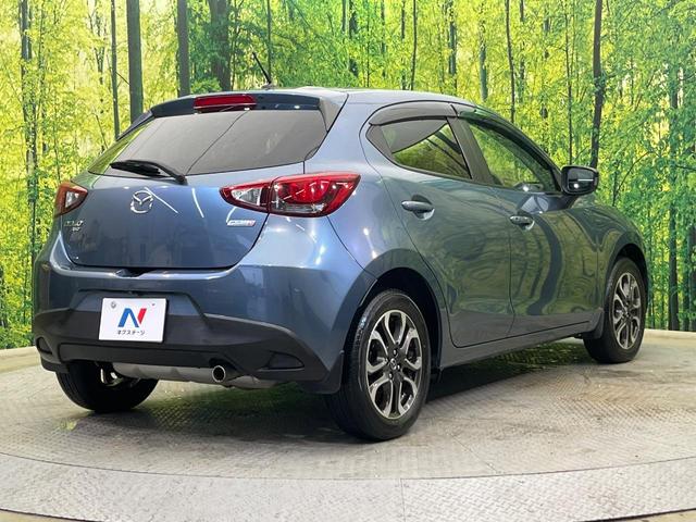 デミオ XDツーリング 4WD 純正ナビ バックカメラ ヘッドアップディスプレイ ブラインドスポットモニター 衝突被害軽減 禁煙車 前後ドラレコ コーナーセンサー LEDヘッド ETC クルコン 車線逸脱警報 オートエアコン(17枚目)