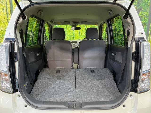 ワゴンＲ ＦＺ　衝突被害軽減システム　禁煙車　シートヒーター　スマートキー　ＥＴＣ　オートエアコン　純正１４インチアルミホイール　オーディオ　ＣＤ　横滑り防止装置　電動格納ドアミラー　衝突安全ボディ（11枚目）